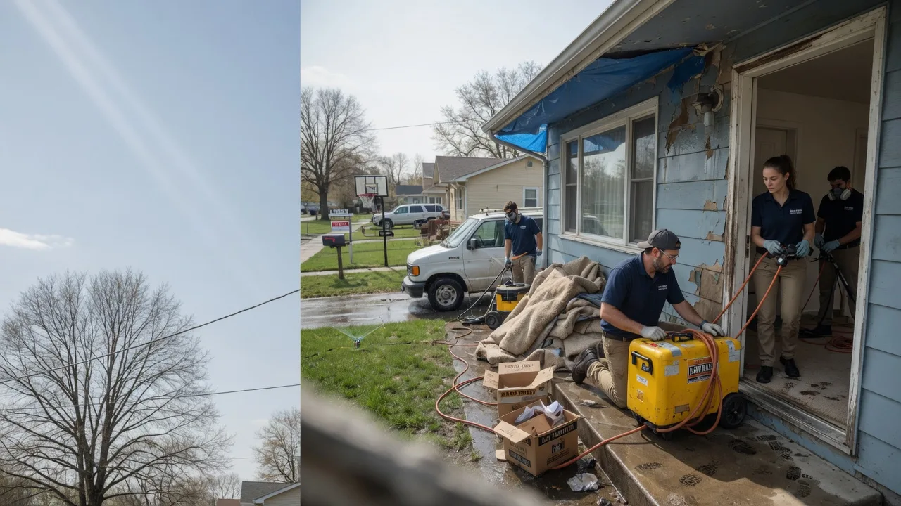 Basement Flood Cleanup in Summit Argo, IL near me